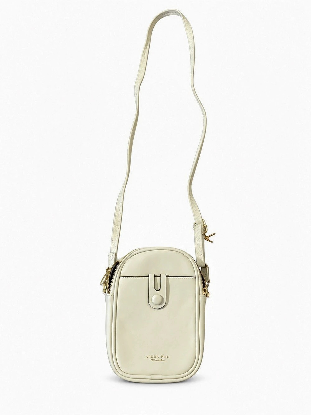 Aluda Piju Classic Bai Crossbody Bag White